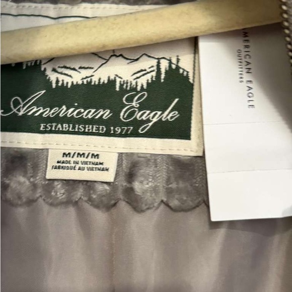 American Eagle Outfitters Gray Teddy Jacket - Picture 4 of 4